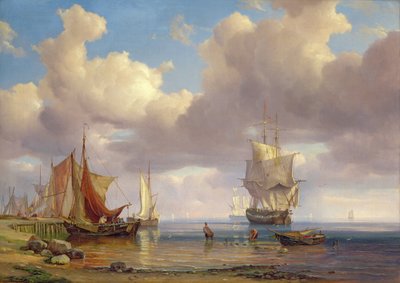 Rauhallinen meri tekijältä Adolph Friedrich Vollmer