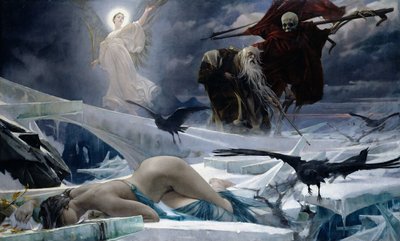 Ahasverus maailman lopussa tekijältä Adolf Hiremy Hirschl