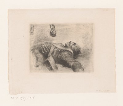 kuollut husaari tekijältä Adolph Menzel