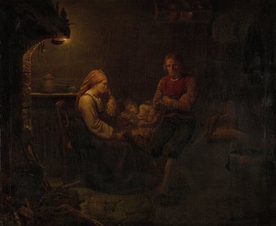 sairas lapsi tekijältä Adolph Tidemand