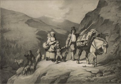 Kuvaus Norge fremstillet ja Tegninger av Asbjørnsen, P.Chr. ja utgitt av Chr. Tønsberg (nro, 1848) tekijältä Adolph Tidemand