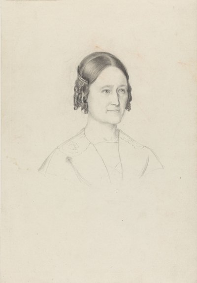 Taiteilijan vaimo, Johanne Tidemand tekijältä Adolph Tidemand