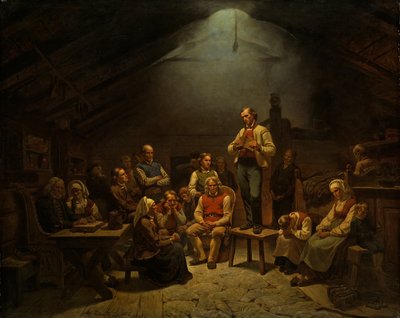 Matala kirkollinen hartaus tekijältä Adolph Tidemand