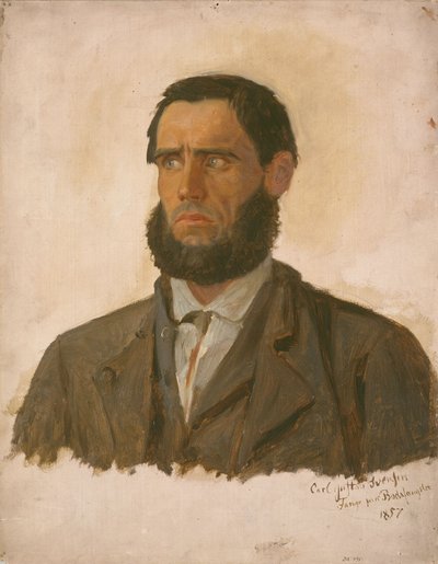 Vanki Carl Gustav Svendsenin muotokuva tekijältä Adolph Tidemand
