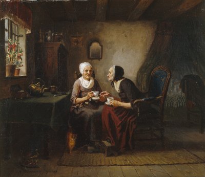 Kahvin sisaret tekijältä Adolph Tidemand