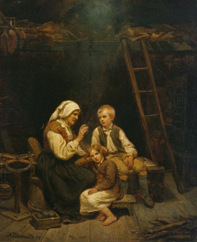 Satujenkertoja, isoäitien tarina tekijältä Adolph Tidemand