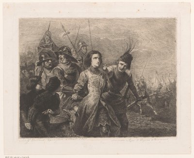 Sotilaat vangitsevat Jeanne d