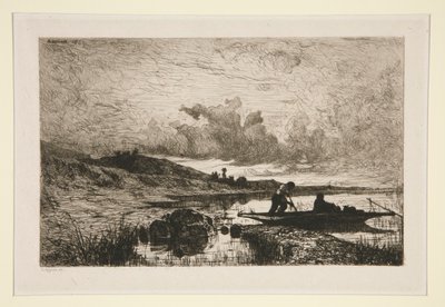 Eräänä iltana, Banks of the Rhone Rixissä tekijältä Adolphe Appian