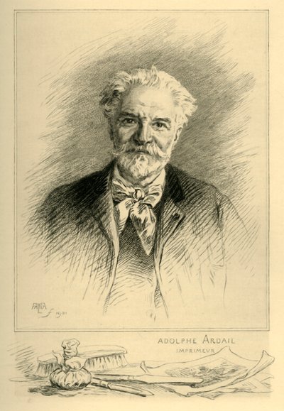 "Adolphe Ardail, Printer", 1901, 1903. tekijältä Adolphe Ardail