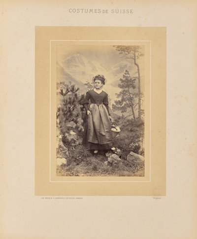 Graubündenin kantoni tekijältä Adolphe Braun