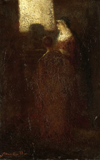 alttarilla tekijältä Adolphe Joseph Thomas Monticelli