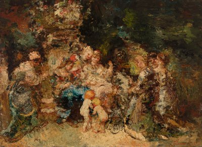 Kunnianosoitus tekijältä Adolphe Joseph Thomas Monticelli