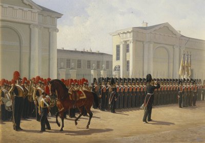 Leib Guard Izmailovo -rykmentti, 1846 tekijältä Adolphe Ladurner