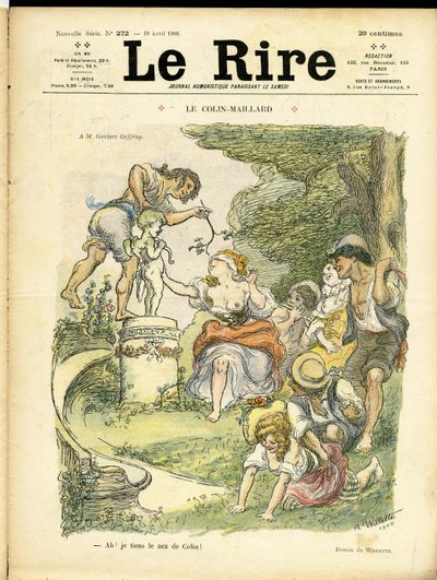 Kuva Adolphe dit Willettesta (1857-1926) Le Riren kanteen tekijältä Adolphe Leon Willette