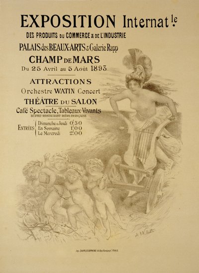 Huonekalut ja erilaiset esineet 1100- ja 1300-luvuilta tekijältä Adolphe Leon Willette
