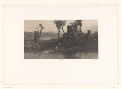 Mozes in het rieten mandje Mooses paljastui vesille (otsikko esineessä) tekijältä Adolphe Mouilleron