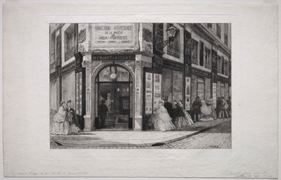 Aquafortists Societyn päämaja tekijältä Adolphe Théodore Jules Martial Potémont