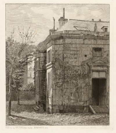 Victory Street (70). Hotelli Bonaparte tekijältä Adolphe Théodore Jules Martial Potémont