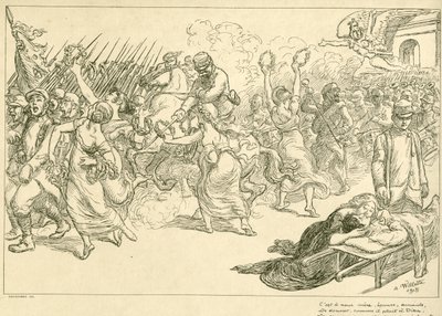 Girondiuksen laulu tekijältä Adolphe Willette