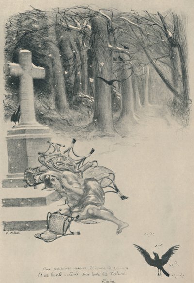 Cicada, 1919 tekijältä Adolphe Leon Willette