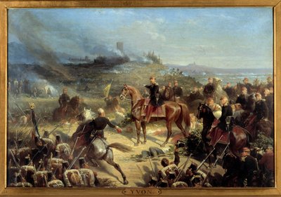 Italian kampanja: "" Solferinon taistelu, 24. kesäkuuta tekijältä Adolphe Yvon