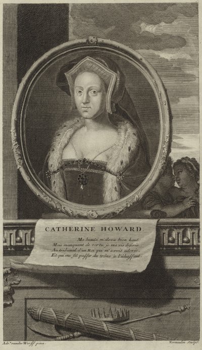 Catherine Howard tekijältä Adriaan van der Werff