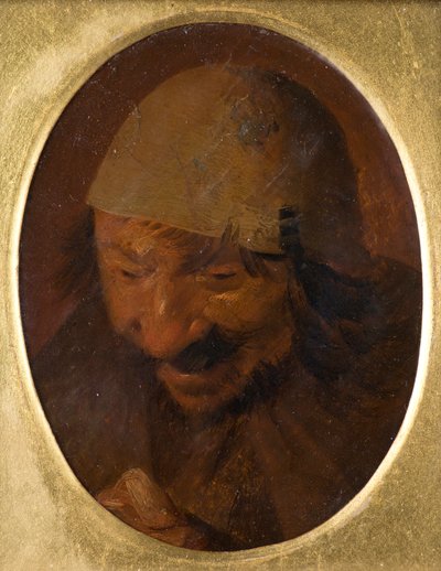 Talonpojan muotokuva tekijältä Adriaen (attr.to) Brouwer