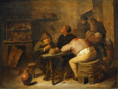 Tabagie - pubin sisätilat ... tekijältä Adriaen Brouwer