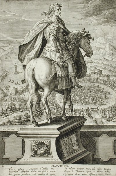 Claudius tekijältä Adriaen Collaert