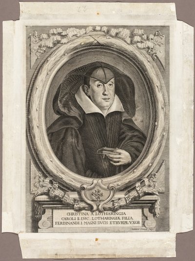 Christina of Lorraine tekijältä Adriaen Haelwegh