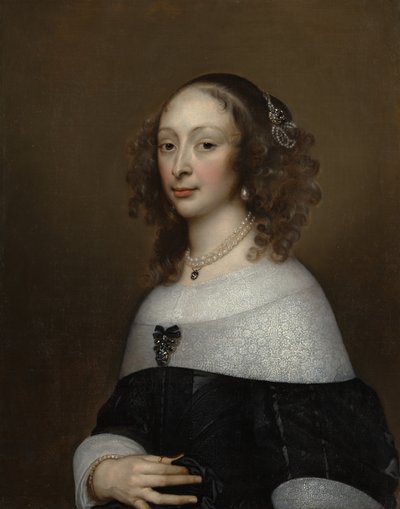 Naisen muotokuva, n. 1653. tekijältä Adriaen Hanneman