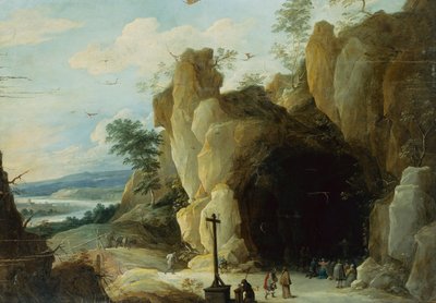Loput lennossa Egyptiin (öljy) tekijältä Adriaen Isenbrandt or Isenbrant