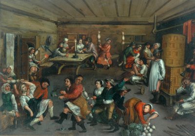 Hollantilainen ilonpito, 1622 tekijältä Adriaen Jansz. van Ostade