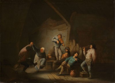 Tanssiva pariskunta, 1625-40 tekijältä Adriaen Jansz. van Ostade