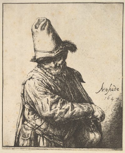 Hurdy Gurdy Man, 1647. tekijältä Adriaen Jansz. van Ostade