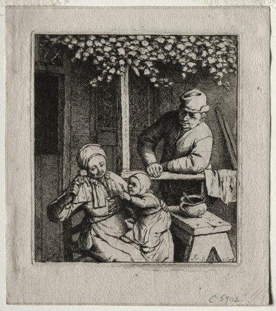Nukke, 1678. tekijältä Adriaen Jansz. van Ostade
