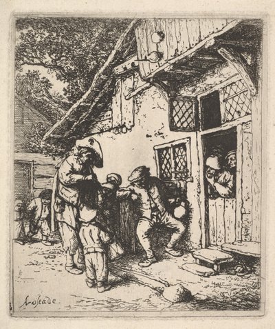 Kiertelevät muusikot, 1610-85. tekijältä Adriaen Jansz. van Ostade
