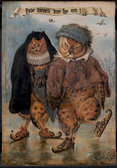 Kuinka hyvin meillä menee yhdessä, c. 1614-1662 tekijältä Adriaen Pietersz van de Venne
