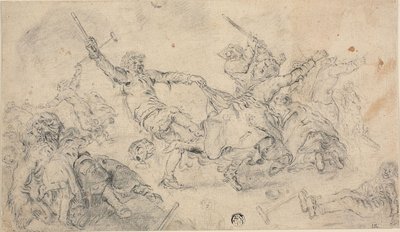 Talonpojat tappelussa tekijältä Adriaen Pietersz. van de Venne