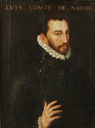 Nassaun kreivi Louis 1538-1574, noin 1571-1572 tekijältä Adriaen Tomasz Key