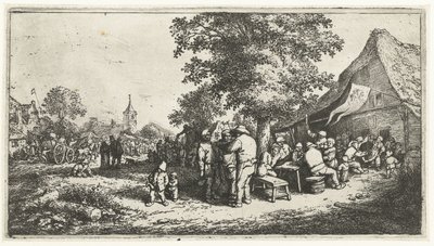 Maanviljelijän messut tekijältä Adriaen van Ostade