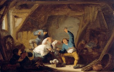 Röyhkeät juovat ja laulavat tekijältä Adriaen van Ostade