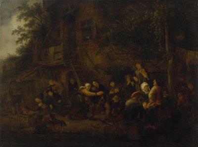Maaseudun juhla tekijältä Adriaen van Ostade