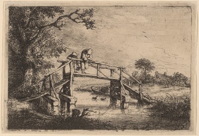 Kalastaja tekijältä Adriaen van Ostade