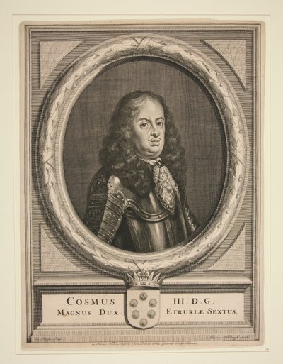 Cosimo III (1/31 muotokuvaa) tekijältä Adrian Haelwegh