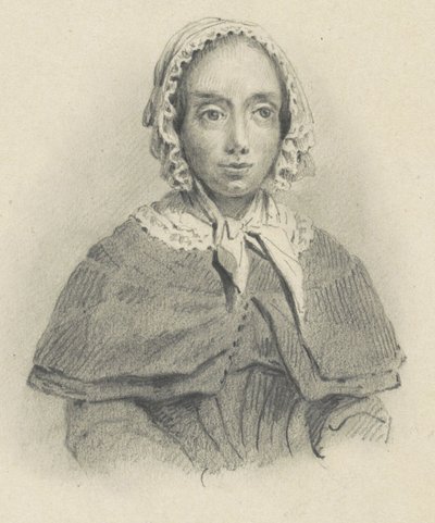 Maria Geertruida de Goeje-Barbiersin muotokuva tekijältä Adrianus Johannes Ehnle