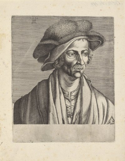 Joachim Patinierin muotokuva tekijältä Egidius  Sadeler (II)