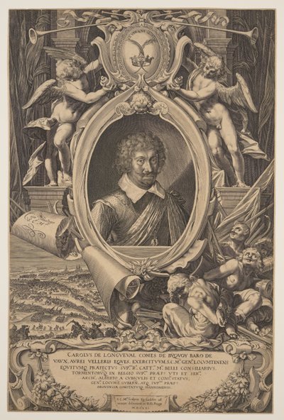 Charles Bonaventure de Longueval tekijältä Aegidius Sadeler II