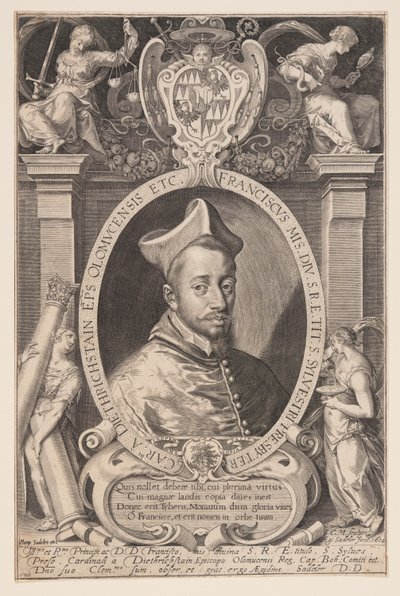 Franz von Dietrichstein, Olmützin piispa tekijältä Aegidius Sadeler II
