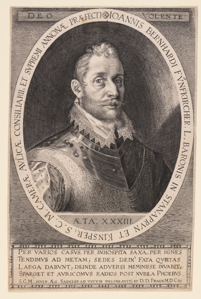 Johannes Bernhardt Fünfkircher, Stanaprunin vapaaherra tekijältä Aegidius Sadeler II